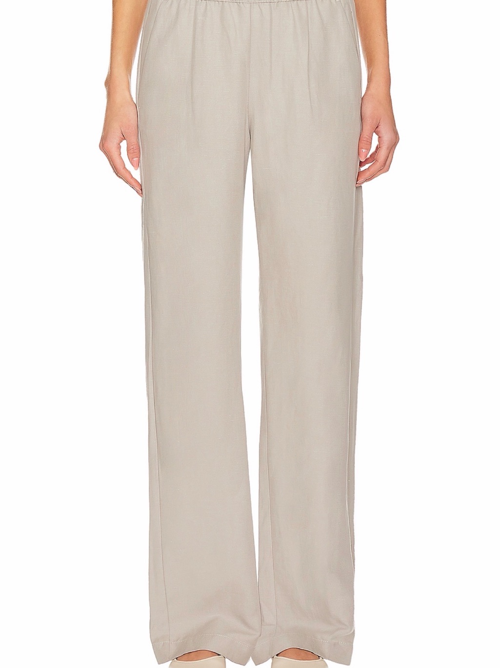 Enza Costa Twill Everywhere Pant In Limestone Medium/2